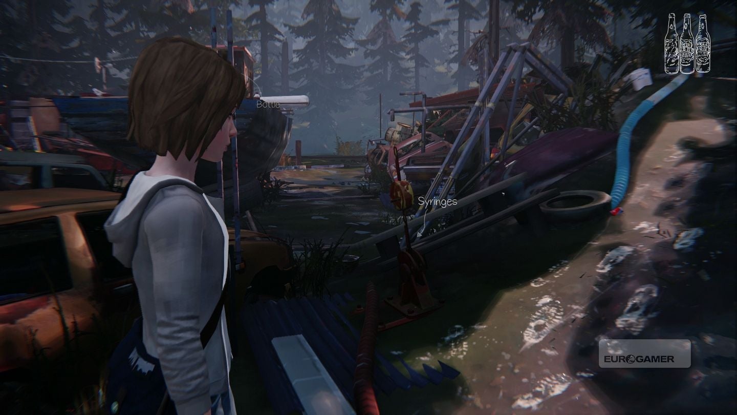 Life Is Strange bottle locations how to find all five junkyard